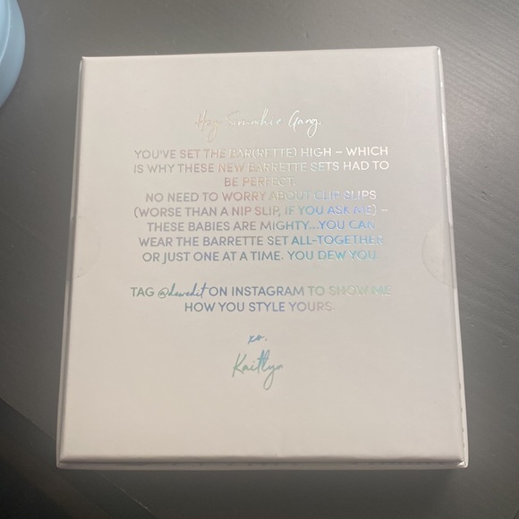 Dew Edit barrette set - Picture 2 of 2